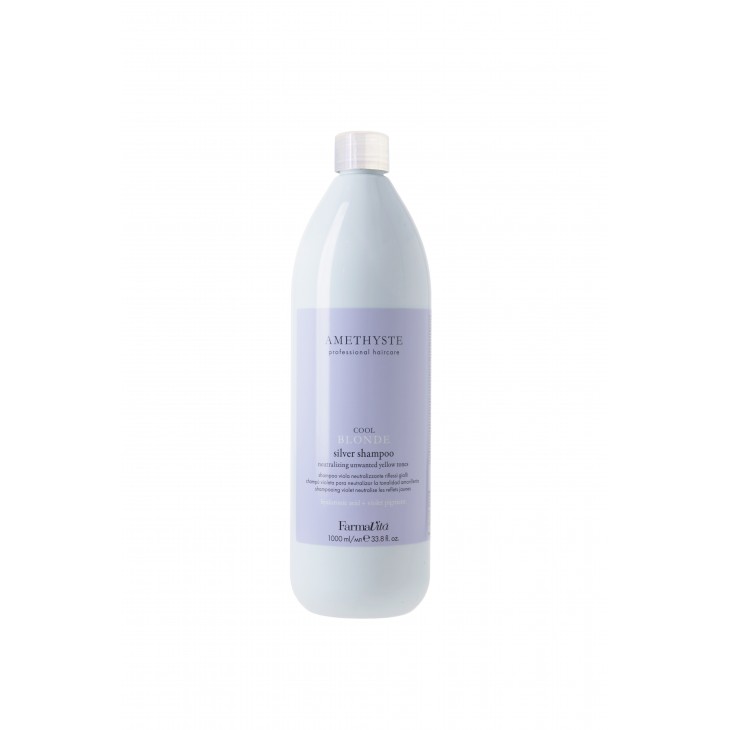 FarmaVita-Farmavita Amethyste Cool Blonde Silver Shampoo 1000ml-28,50 €