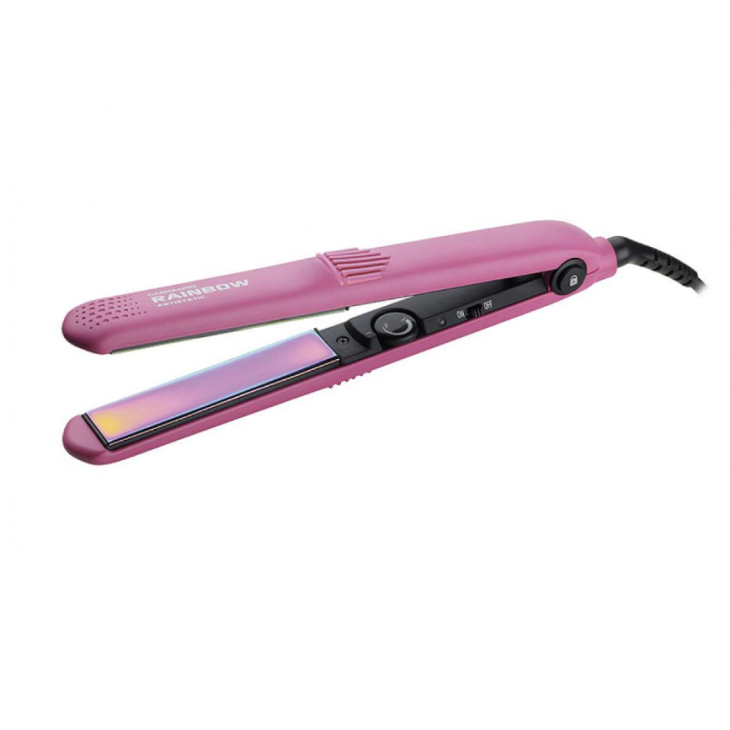 Gammapiu-GAMMAPIU Rainbow Antistatic Piastra Per Capelli 230°C Rosa-52,50 €